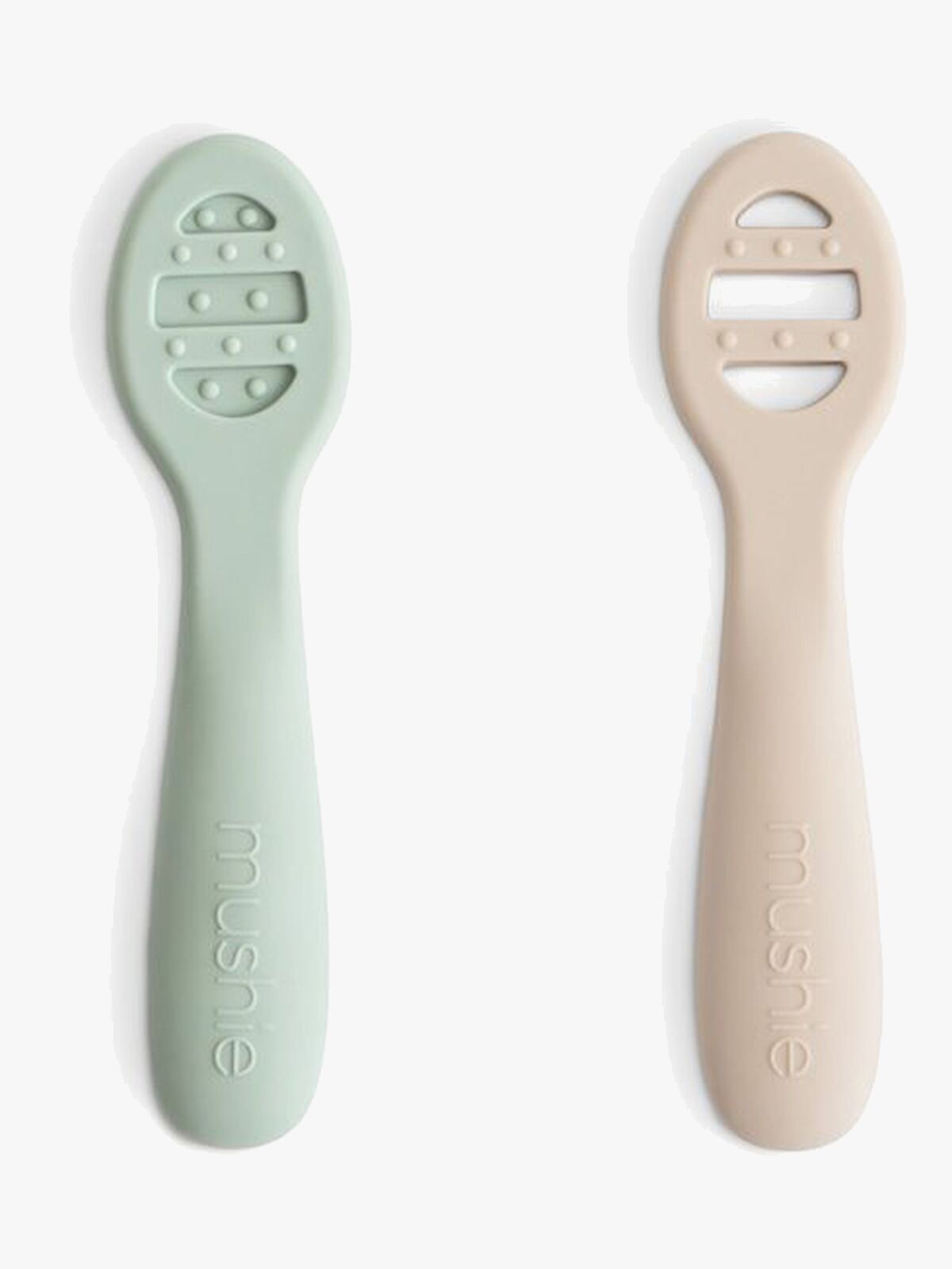 Mushie Nybynnerskje 2-Pakk, Cambridge Blue/Shifting Sand