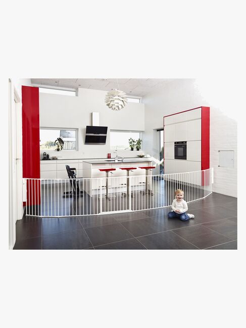 BabyDan Flex XXL Skrugrind, Hvit