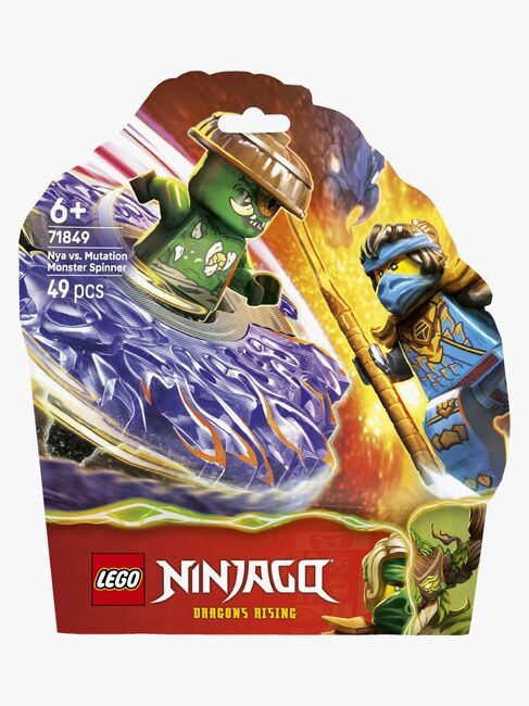LEGO Ninjago 71849 Nya mot Mutasjonsmonster-spinner