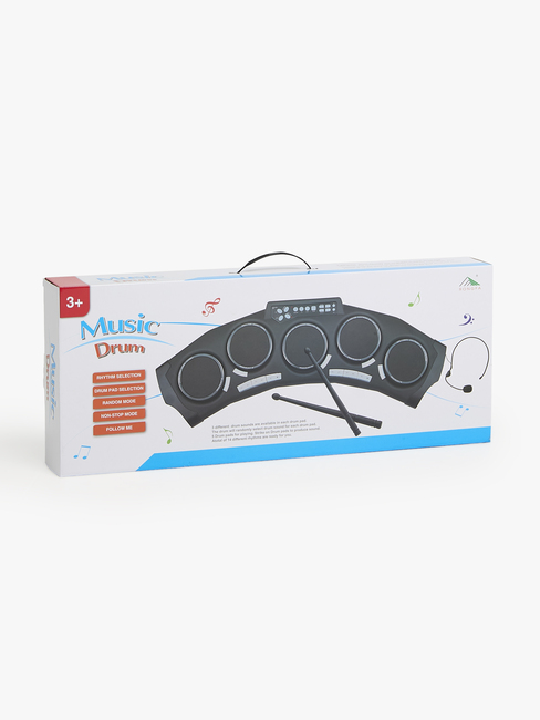 Alex's Garage Rockstar Trommesett & Mikrofon Elektrisk