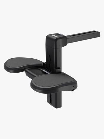 Thule Fotstøtte til Beltestol, Svart