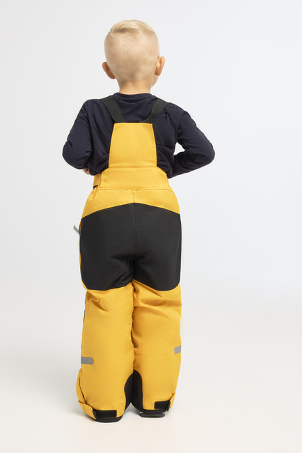 Nordbjørn Snowfall Skibukser, Sunflower/Solid Black