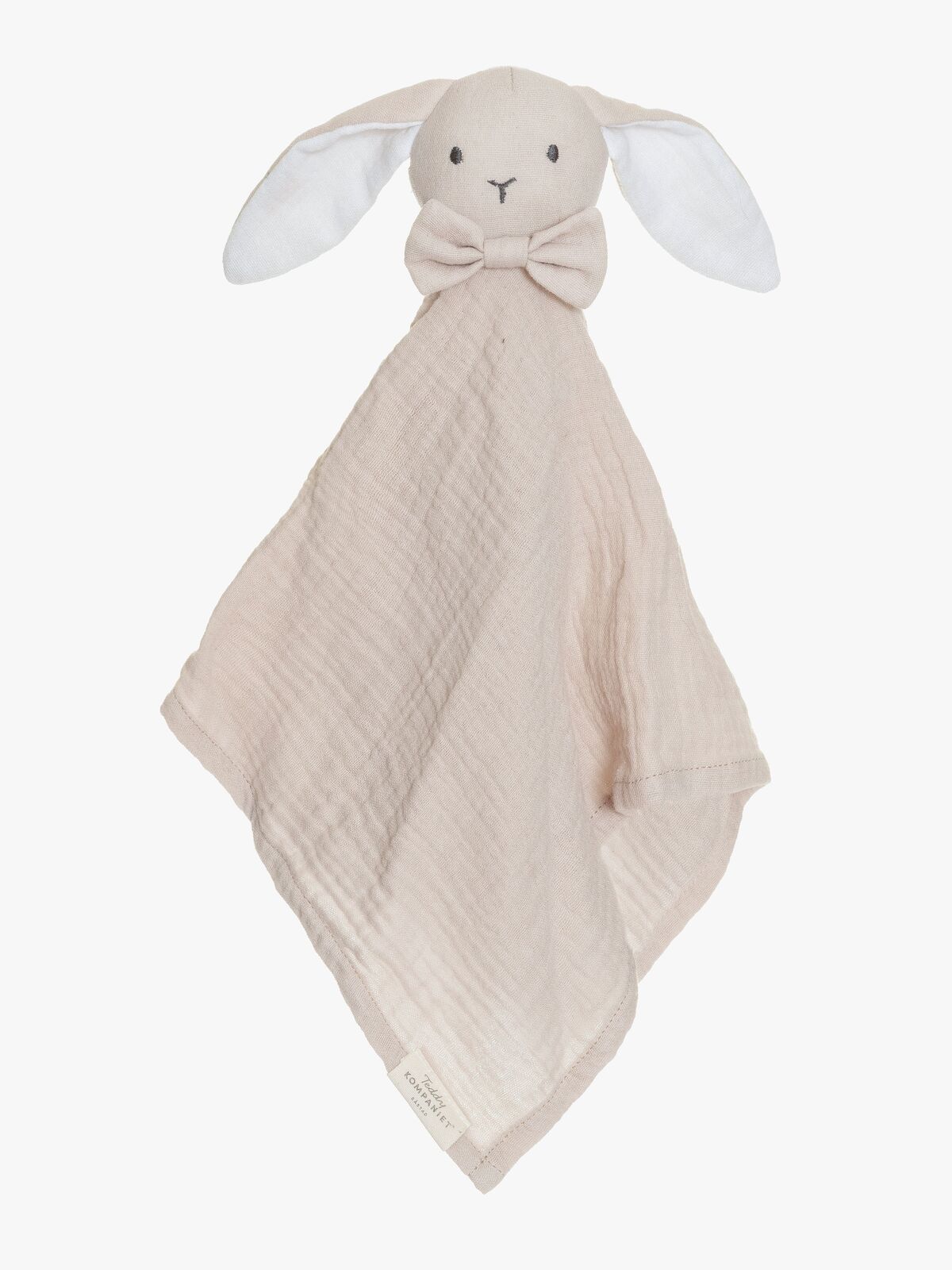 Teddykompaniet Diinglisar  Kanin Koseklut Musselin, Greige
