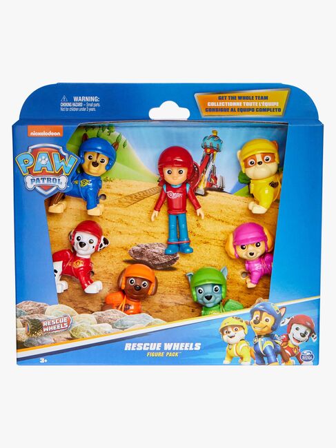 Paw Patrol Rescue Wheels Figursett 7-Pack