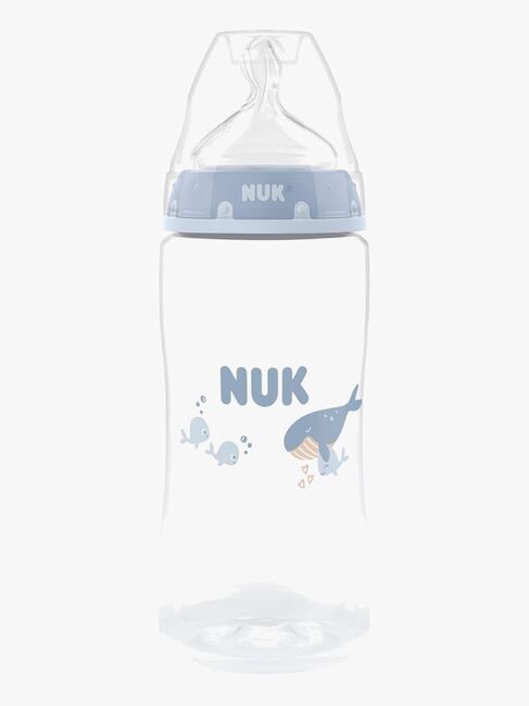 NUK First Choice Tåteflaske 300 ml, Whale