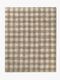 LorenaCanals Vaskbar Vichy Gulvteppe 90x120 cm, Marron