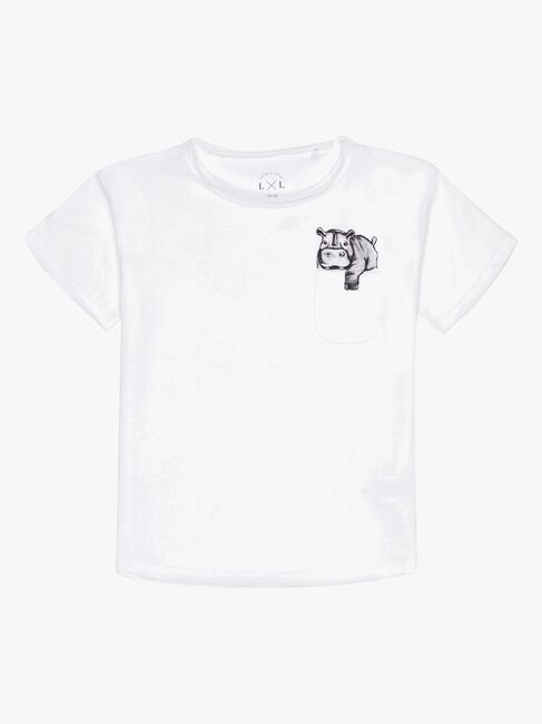 Luca & Lola Ettore T-Shirt 2-pack, White/Black