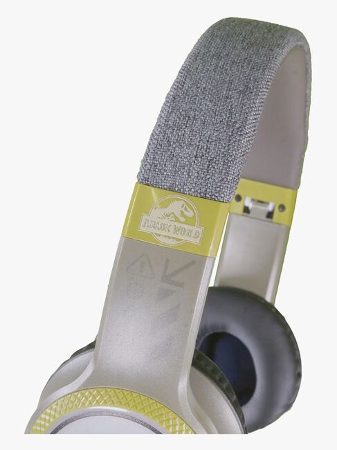 Jurassic World  Trådløse Hodetelefoner med LED T-Rex