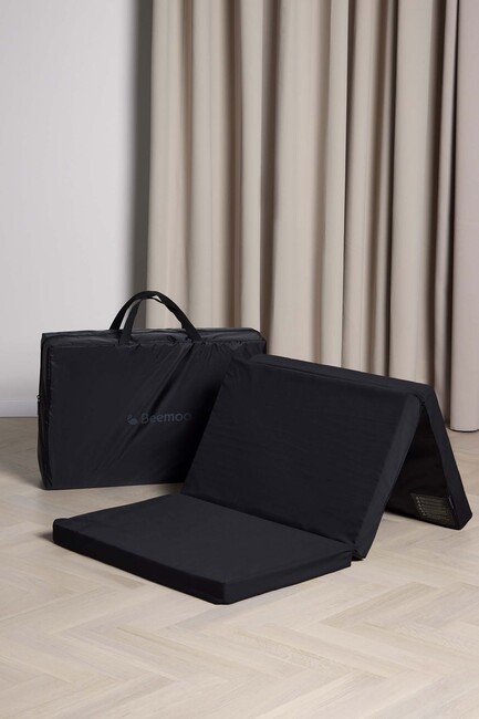 Beemoo CARE Reiseseng Inkl. Madrass, Black