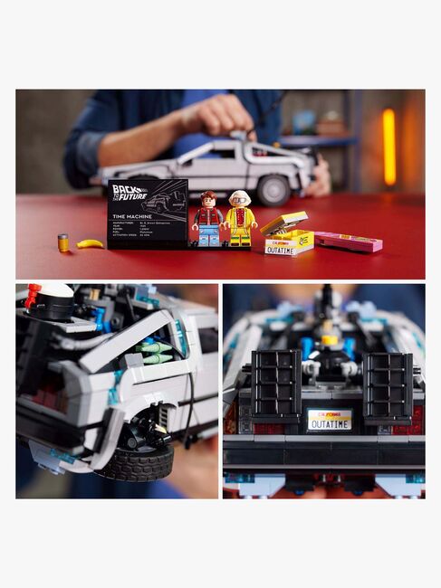 LEGO Icons 10300 Tidsmaskinen fra Tilbake til fremtiden
