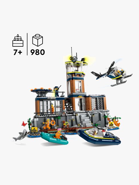 LEGO City 60419 Politiets fengselsøy