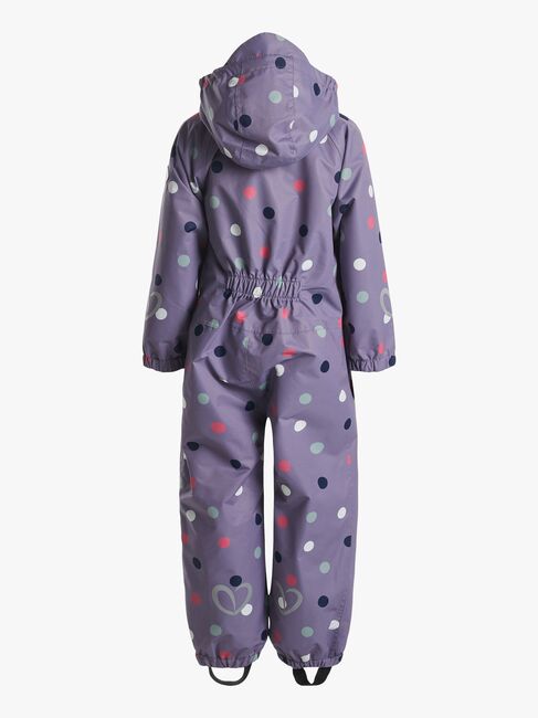 Petite Chérie Atelier Lily Skalldress, Dots Lavender Gray
