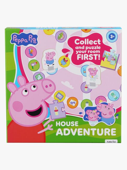 Peppa Gris Puslespill House Adventure
