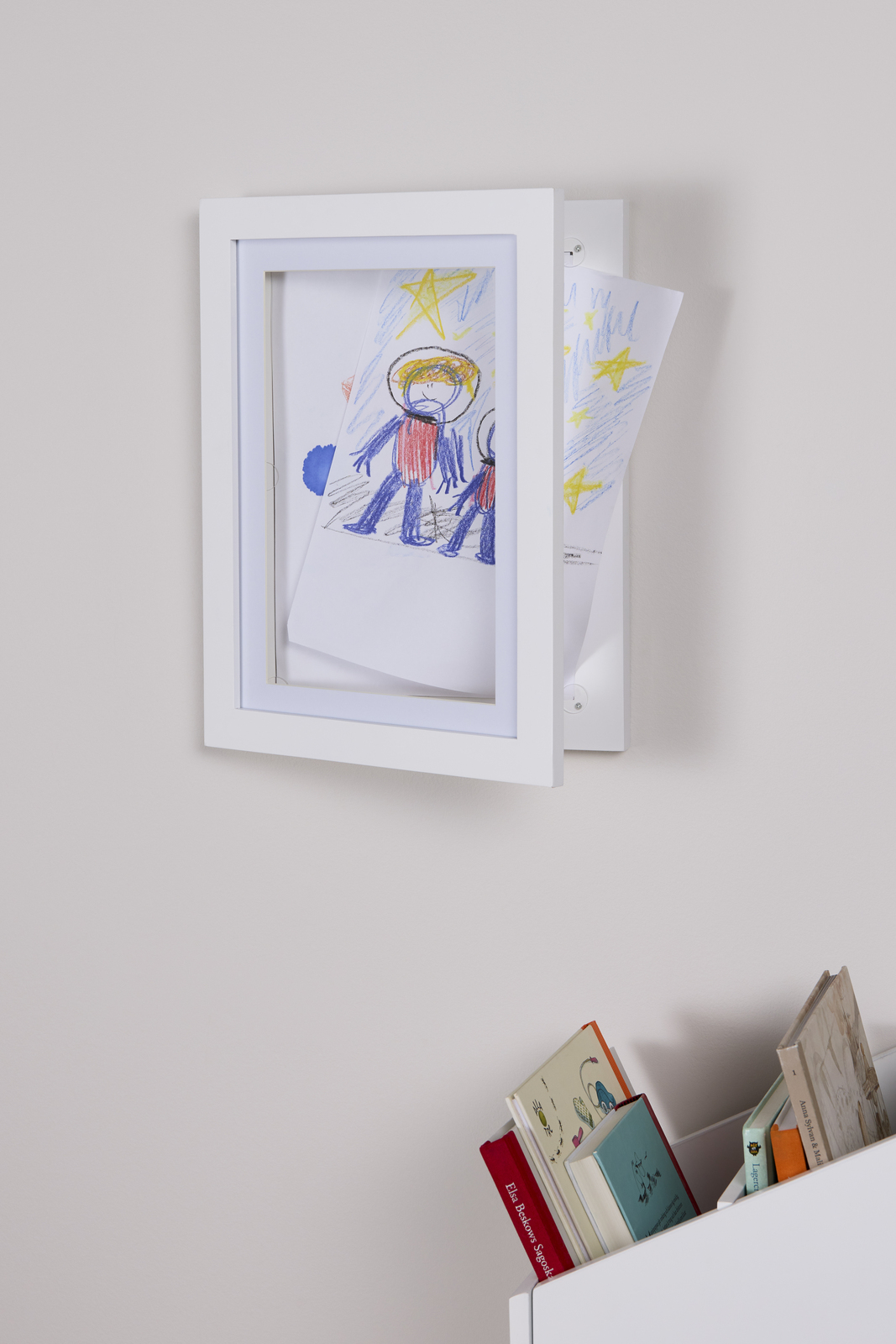 Minitude OLIVER  Som kan åpnes Ramme A4, 100 Ark, Hvit