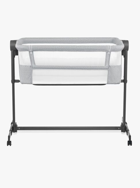 Kinderkraft Nestee Up 2 Bedside Crib, Light Grey