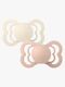 BIBS Supreme Smokk 2-pack Lateks Str 2, Ivory/Blush