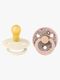 BIBS x Liberty Colour Smokk 2-Pack Lateks Str 1 Rund, Eloise/Blush Mix