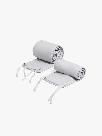 Alice & Fox Sengekant Bedside Crib, Soft Grey