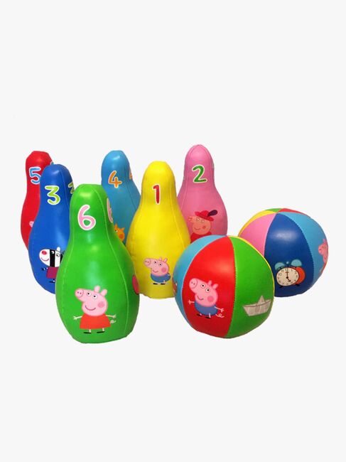 Peppa Gris  Mykt Bowlingsett