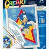 Ravensburger CreArt Malesett Speedy Sonic