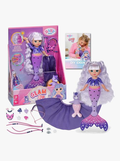 BABY born Glam Up Havfruedukke Aura
