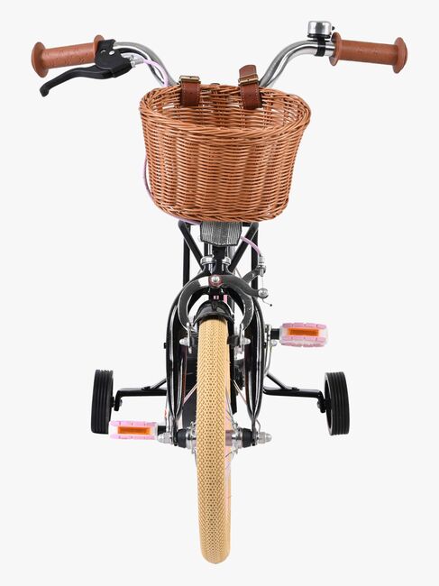Volare Excellent Sykkel med Kurv 14 Tommer, Svart