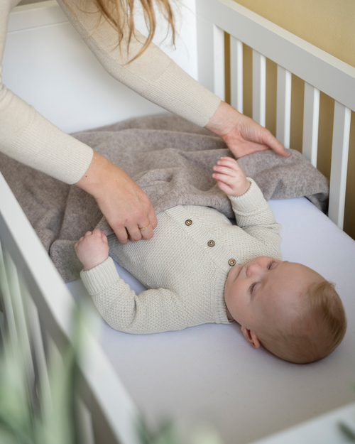 Baby's Only Cot Teppe Merinoull TOG 1, Brushed Sand