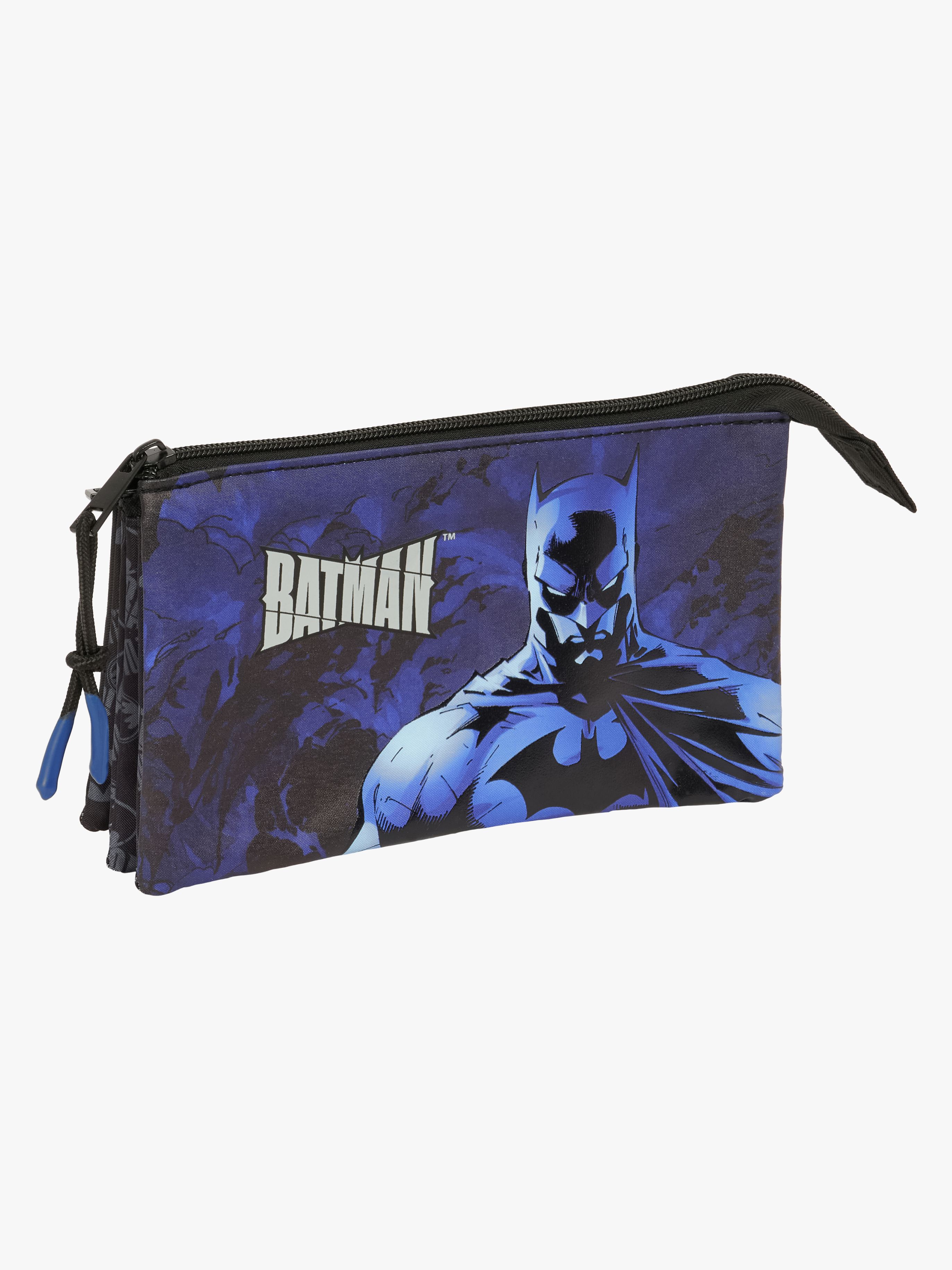 Batman Trippelpennal, Svart - Pennal - Polyester