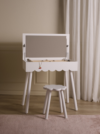 Alice & Fox Dune Sminkebord Junior, White