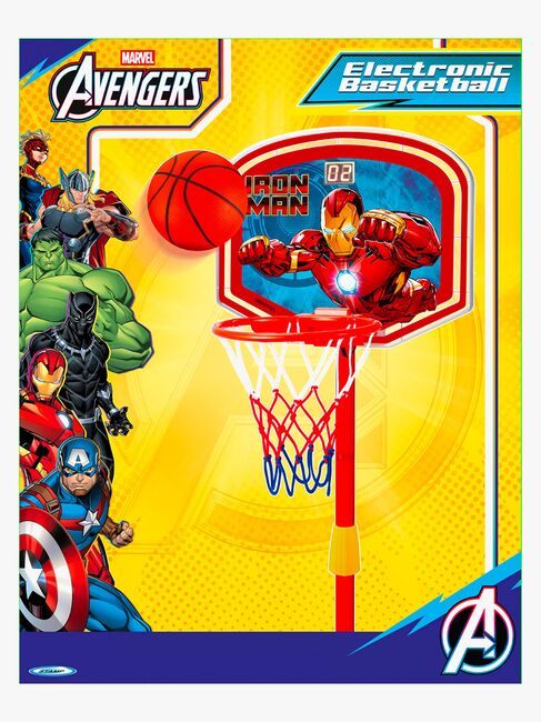 Marvel Iron Man Basketballstativ med Lys- og Lydeffekt 100-160 cm