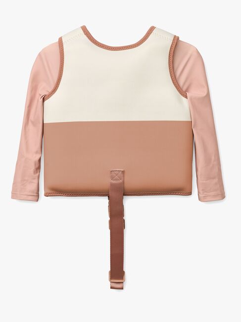 LIEWOOD Dove Svømmevest med Ermer, Tuscany Rose Multi Mix