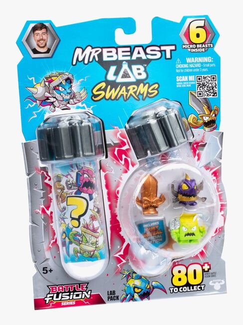Beast Lab Swarms Samlefigurer Battle Fusion Surprise 6-pakk