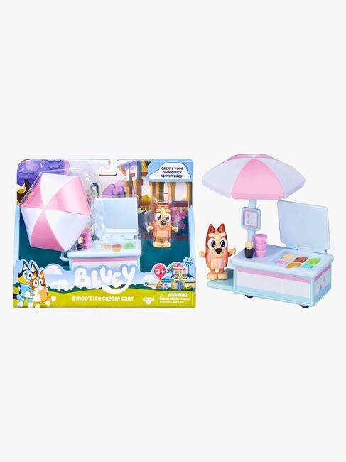 Bluey Iskremvogn Lekesett med Bingo-figur