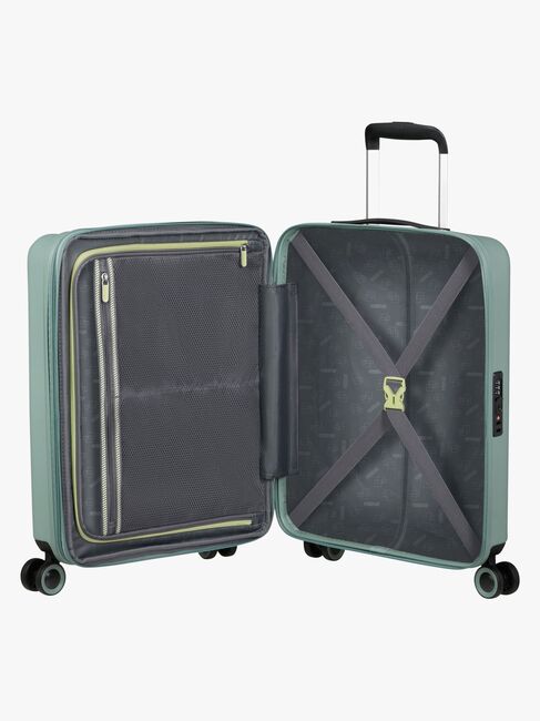 American Tourister Dynabelt Spinner Trillekoffert 36L, Misty Green