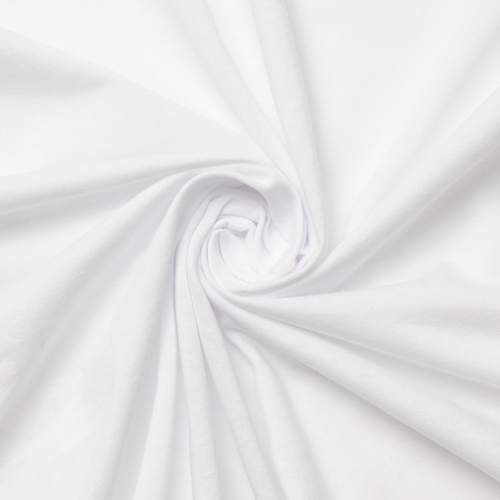 BabyMatex Jersey Stretchlaken til barneseng 80 x 160 cm, Hvit