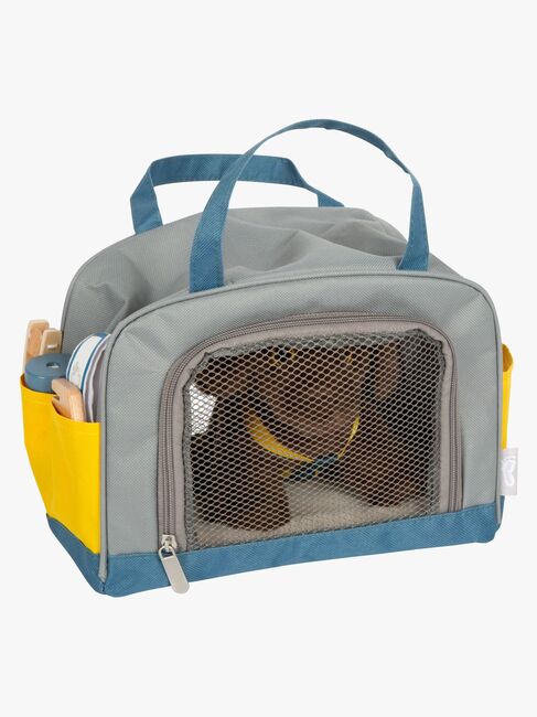 Small Foot Hund med Veske og Pleiesett