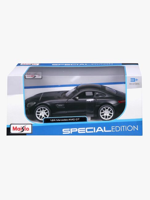 Maisto Dull Black Mercedes-Benz AMG GT Modellbil 1:24