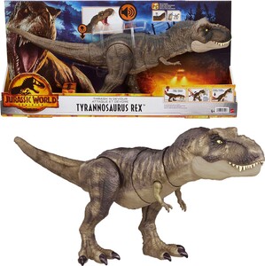 Jurassic World Thrash ’N Devour Tyrannosaurus Rex Dinosaur
