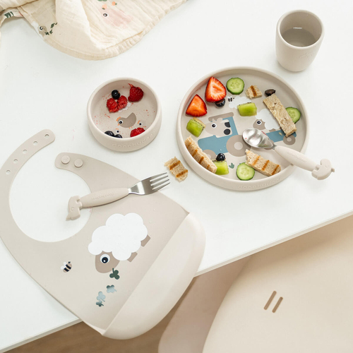 Done By Deer Tiny Farm Silikon Matsett Stick & Stay, Sand