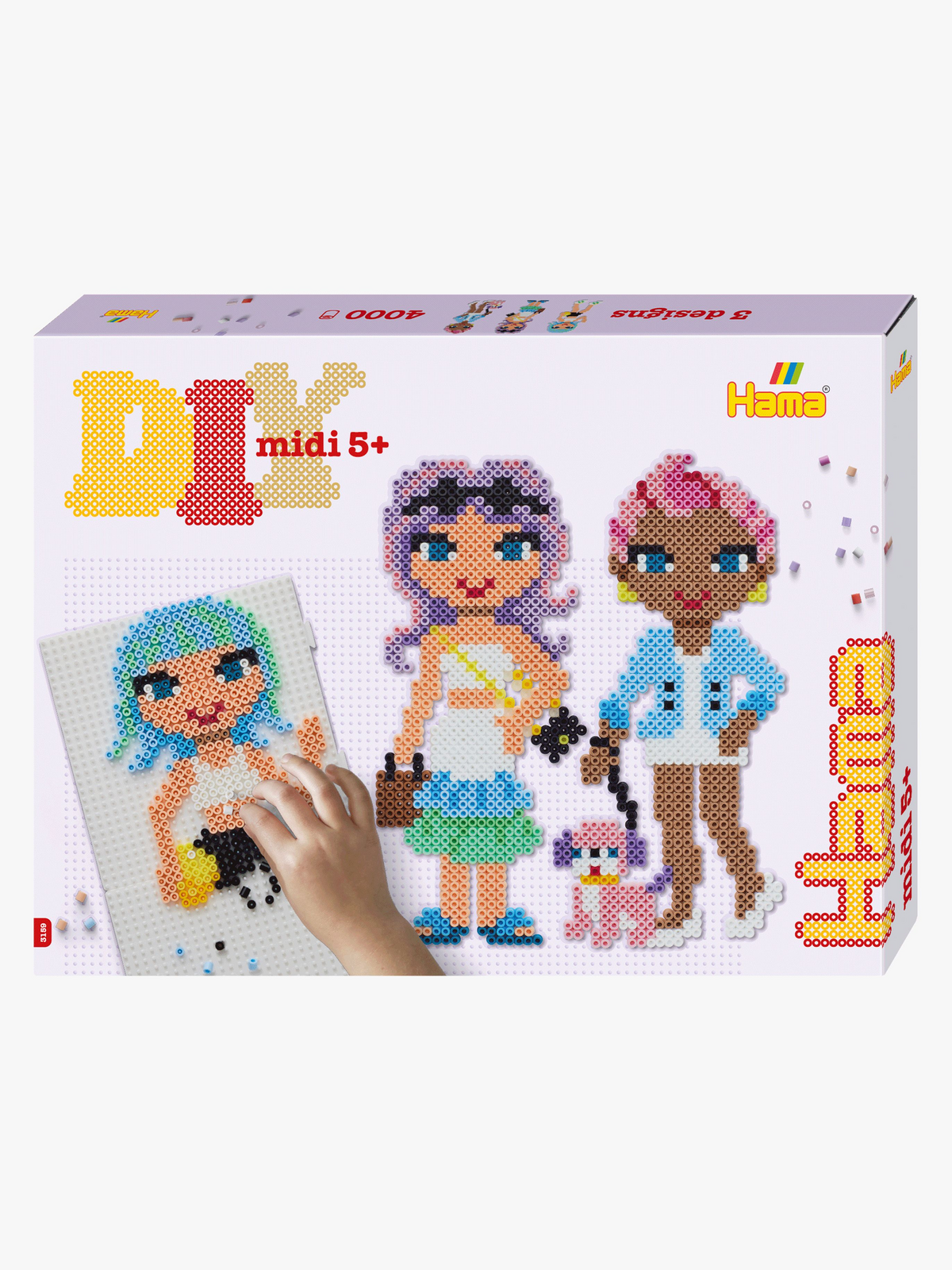 Hama Midi Gaveeske Fashion Girls 4000 Stk