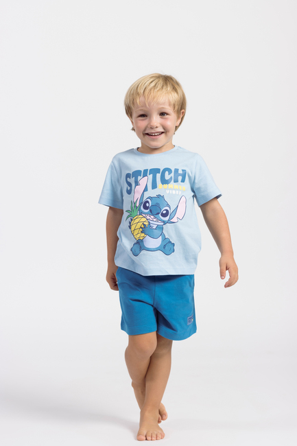 Disney Lilo & Stitch T-skjorte & Shorts, Blå