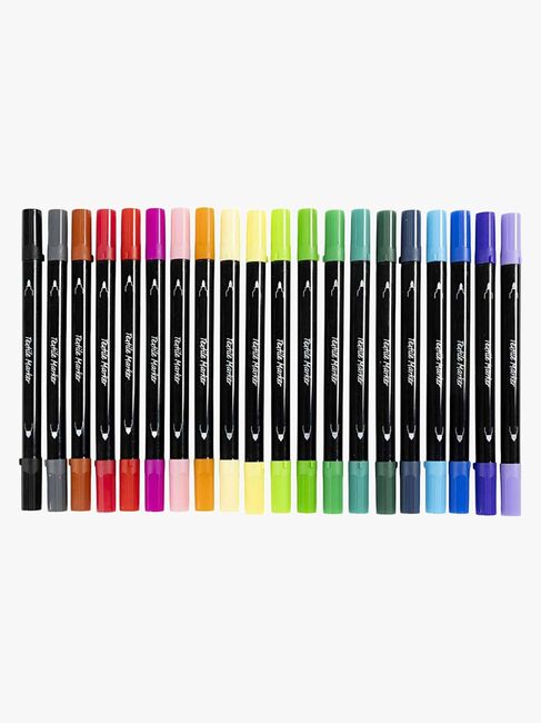 Creativ Company Tekstiltusjer Standardfarger 20 Stk