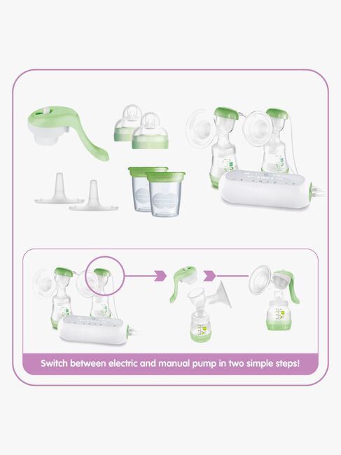 MAM 2-in-1 Elektrisk Brystpumpe Double