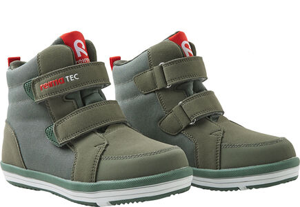 Reima Patter Mid WP Sneakers, Greyish Green