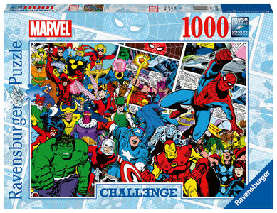 Ravensburger Puslespill Challenge Marvel 1000 Brikker