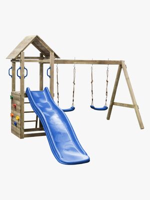 Swing King Maria Lekestativ med Blå Sklie 175 cm