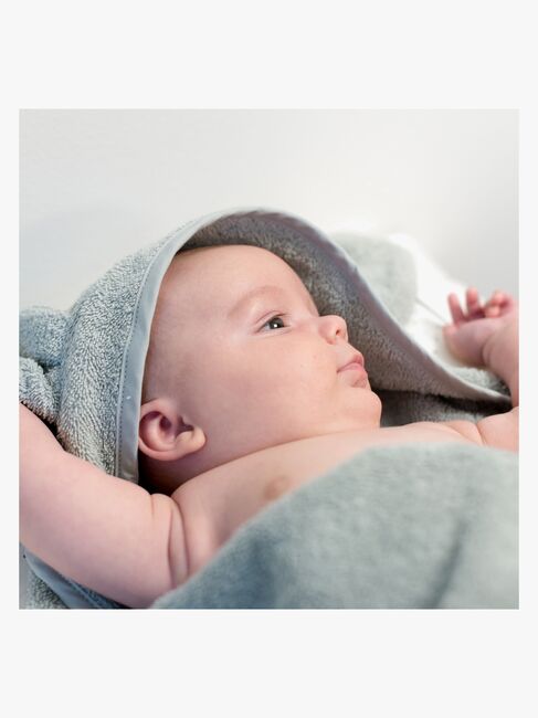 Summerville Organic Badecape Rabbit, Sølv