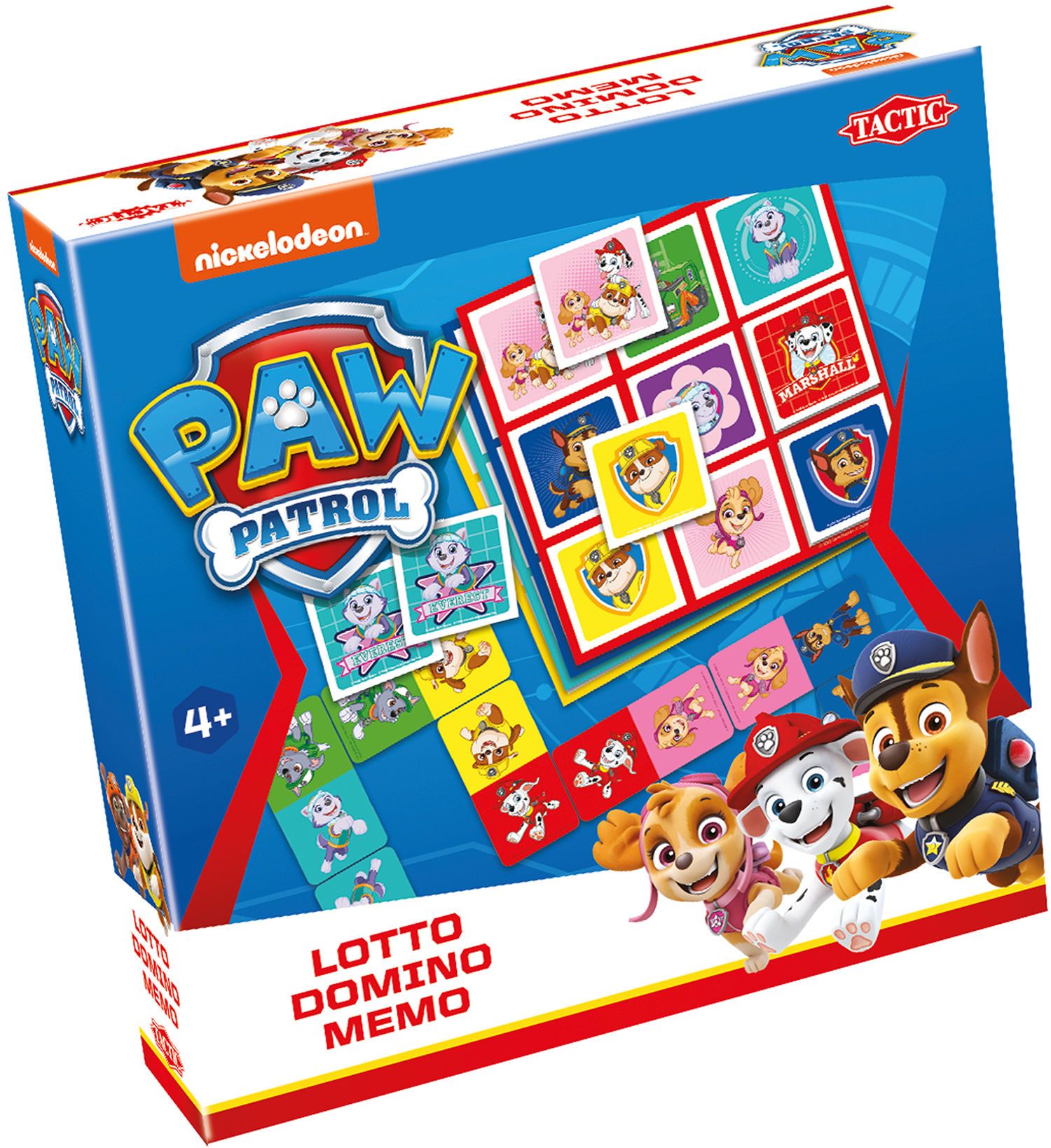 Tactic Spill Paw Patrol 3-I-1 - Spørsmål & Svar