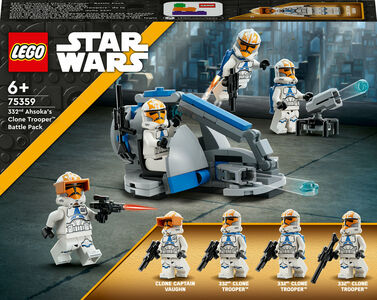 LEGO Star Wars 75359 Stridspakke med Ahsokas klonesoldat fra 332. kompani