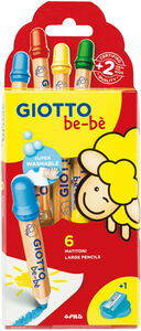 GiottoBebe Fargeblyanter 6-pack